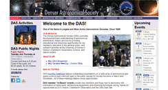 Desktop Screenshot of denverastro.org
